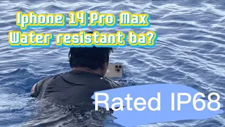 Iphone 14 Pro Max Underwater Video Photography, Pwede ba? Waterproof?