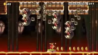 Super Mario Maker Levels: "Swinging Chain Chomp Fortress"