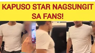 VIRAL! PAGSUSUNGIT NG KAPUSO AKTOR SA FANS NAKUNAN