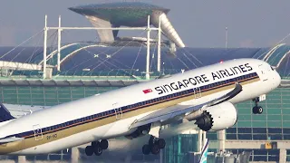 20 MINUTES of TAKEOFFS and LANDINGS | Incheon Airport Plane Spotting [ICN/RKSI]