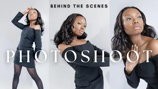 BEHIND THE SCENES | PHOTOSHOOT | CANON R6 & 5D MARK IV | 2 LIGHT SET UP