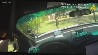 Dashcam video released in shootout between suspect and Coweta County deputy