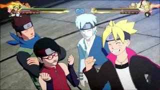 ALL TEAM 7 (Konohamaru) Team Ultimate & Ultimate Jutsus - Naruto Shippuden Ultimate Ninja Storm 4