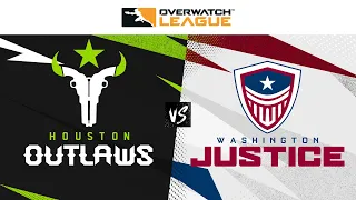 Houston@OutlawsOW vs @WashingtonJustice | Countdown Cup Qualifiers | Week 1 Day 1 — West