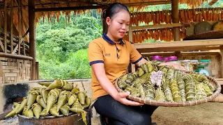 FULL VIDEO: Cake making process & Harvest Figs, Longan, Ducks, Avocado, Toads to the market