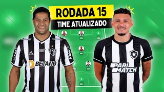 CARTOLA FC 2023 RODADA 15 | TIME PARA MITAR E VALORIZAR (ATUALIZADO)