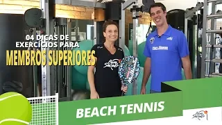 Exercícios na academia para Beach Tennis- Blog Bem Sacado