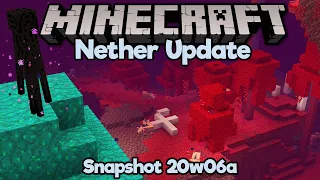 Nether Update Snapshot! ▫ New Biomes, Blocks, & Tools! ▫ Minecraft 20w06a (1.16) Feature Overview