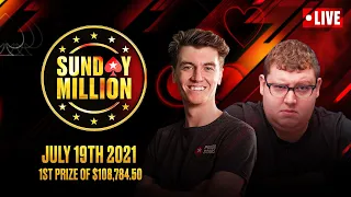 $109 SUNDAY MILLION – $1M GTD – 2 Day Event ♠️ Fintan Hand & Parker 'Tonkaaaap' Talbot♠️ PokerStars