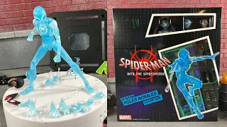 Sentinel SV Action Miles Morales Clear Version Spider-Man Into The Spider-Verse Action Figure Review