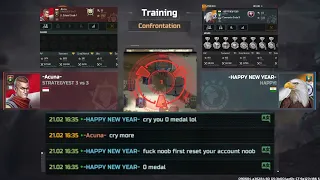 Spamming Nuclear Against Arrogant Player🤣🤣🤣 | -Acuna- vs -HAPPY NEW YEAR- | Art of War 3