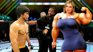 PS5 | Bruce Lee vs. Big Power Lass (EA Sports UFC 4)