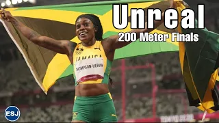 Women's 200m finals 2021 | Elaine thompson came 1st - Tokyo Olympics 2021