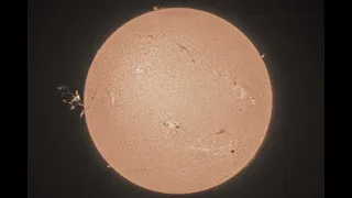 Huge Solar Flare on 27 May 2023, 5.5 Hours Timelapse