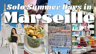 Solo days in Marseille 🇫🇷 Summer in the South of France Travel Vlog 1