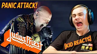First Time Reaction to NEW Judas Priest - PANIC ATTACK | 72-Year Old Rob Halford!