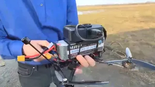 Testing of the Russian Ovod-S drone with target homing