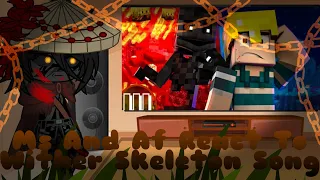 ||Ms And Aftons React To Wither Skeleton Song||Minecraft||FNAF||Gacha Club||Part 7