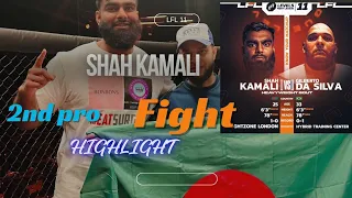 Bangladeshi  MMA Fighter Shah Kamali Ends The Fight In Round 1 #mma #shahkamali #lfl