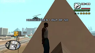 How to collect Horseshoe #50 at the beginning of the game - GTA San Andreas