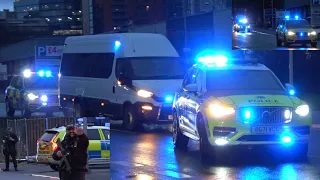 David Ungi | ARMED Category-A Prisoner Convoy Arrives At HMP Strangeways - Merseyside Police