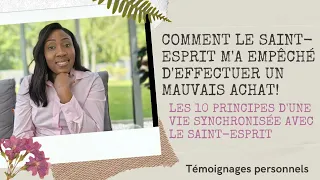 Comment le Saint-Esprit m'a empêché d'acheter un article en magasin!🤭🤗💃🏾 (& 10 règles à suivre)