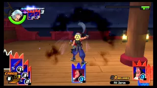 KH Chain of Memories HD Captain Hook Boss Fight (Riku Proud Mode)