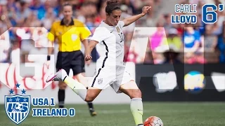 WNT vs. Republic of Ireland: Carli Lloyd Goal - Jan. 23, 2016