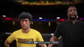 Bruce Lee vs Andre Bishop UFC 4 Simulation (Vale Tudo)