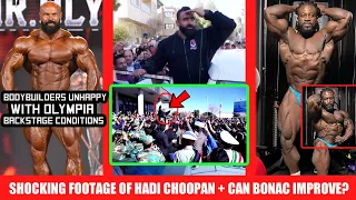 Shocking New Footage of Hadi + Bodybuilders UNHAPPY With Mr. Olympia Backstage + Can Bonac Improve?