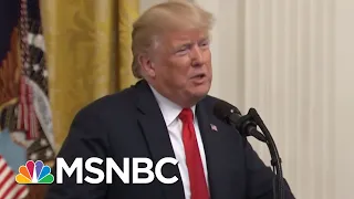 President Donald Trump Calls CBP 'CBC' At Event Honoring Agents | All In | MSNBC