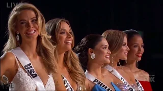 (HD) Miss Universe 2015: Top 3 Announcement