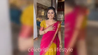 Varun Boomika love Anbe Vaa Episode reels Delna Davis /Sun Tv serial Celebrities Lifestyle