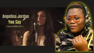 Angelina Jordan - You Say (Lauren Daigle) #angelinajordan #yousay #songreact #reactvideos #reaction