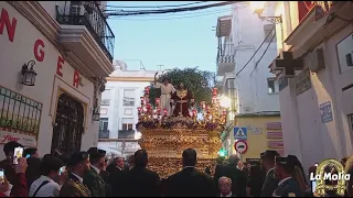 Ntro Padre Jesús de la Oración en el Huerto en la revirá de la Singer. Sanlúcar de Barrameda 2023.