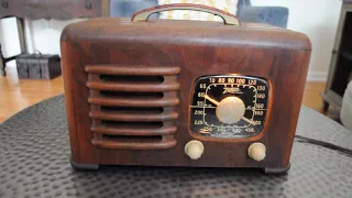 1941 Zenith "Toaster" AM Tube Radio! (RESTORED!)