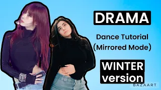 AESPA Drama- Dance Tutorial (WINTER version)