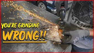 Make welds disappear with strategic Grinding | How to grind welds