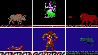 Journey to the West (NES) All Bosses (No Damage)