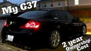 Infiniti G37 | My G37 2nd year of ownership cost???