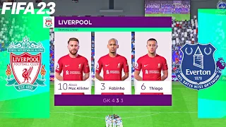 FIFA 23 | Liverpool vs Everton - Premier League 2023/24 - PS5™ Full Match & Gameplay