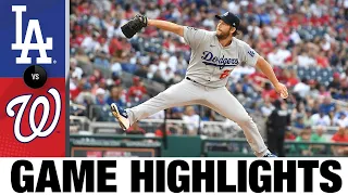 Dodgers vs. Nationals Game Highlights (7/3/21) | MLB Highlights