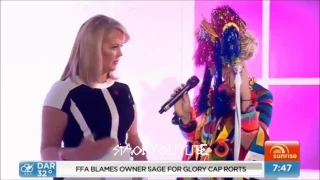 Sia Interview on Sunrise (2015) [HD]