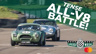 Tense TVR v Cobra battle leads to awesome overtake
