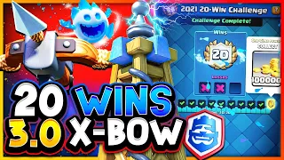 20 Wins with 3.0 Xbow! Clash Royale 20 Win Challenge