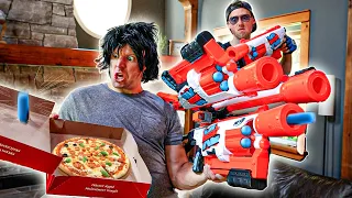 Nerf War - Nerf Youtubers Edition! - PDK Films - Aaron Esser - Gun VS Gun - Lord Drac and More!