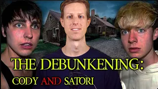 Debunking Sam and Colby's Surviving the Conjuring House | Cody and Satori