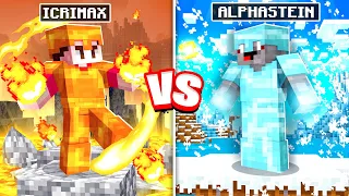 FEUER KRAFT vs. EIS KRAFT in Minecraft!