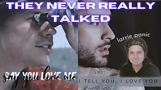 The Never Really Talked Couple *it was powerful, even for a larrie...