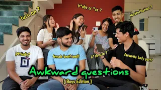 Asking guys *Awkward* questions girls are too afraid to ask | Munna Shubham Thakur